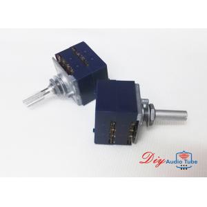 6pins ALPS RK27 VOLUME Dual 50K 250K Potentiometer Round shaft peduncular shaft