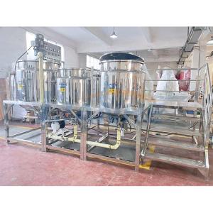 SUS304 Cosmetic Mixing Tank