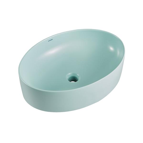 Buy ARROW Modern Vanity Basin 540x380x140mm Colourful Ceramic Glazed at wholesale prices