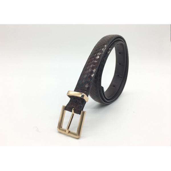 Buy 1.8 CM Snake PU Women's Fashion Leather Belt For Jeans at wholesale prices