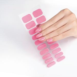 New Trends Nail Sticker Easy To Apply And Remove Gel Nail Wraps Supplier From