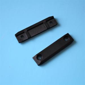 Babcock Stenter Finishing Machine Parts Black Carbon Fiber Sliding Pads Peek