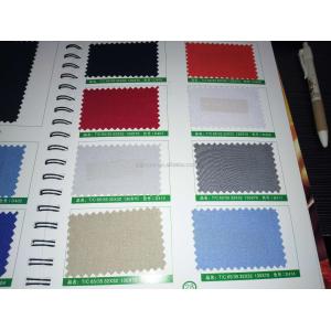 190-240gsm TC drill fabric for workwear 65 polyester 35 cotton blend TWILL style