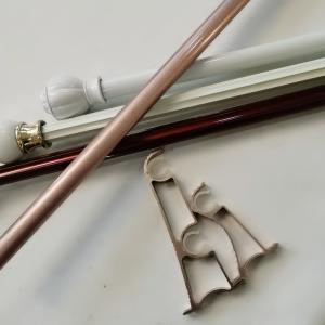 Home 6.7 Meter 28mm Single Bracket Simple Curtain Rod