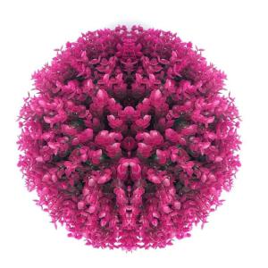 Plastic 1ft To 1.4ft Artificial Topiary Flower Balls