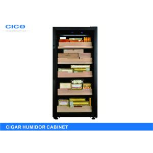 Integrated Commercial Cigar Humidifiers Touch Panel Control No Vibration