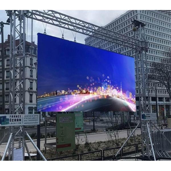 Quality Resolution RGB LED Display LED Technology for -12/50 Operating Temperature and 40000 Dots/sqm Resolution for sale