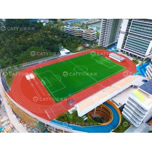 Sandwich System Spray Coating Running Track For University Competition Stadium