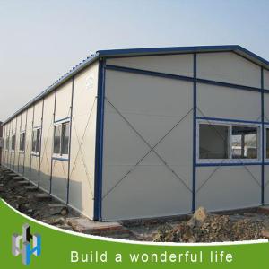 2016 hot sale single storey prefabricated camp house