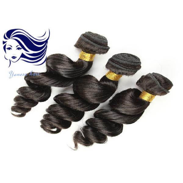 Natural Virgin Brazilian Hair Extensions Long Hair Loose Wave 10inch - 30inch