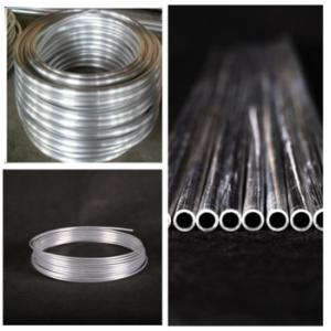 Heat Exchanger ASTM B338 8mm 6mm Galvanized Steel Pipe