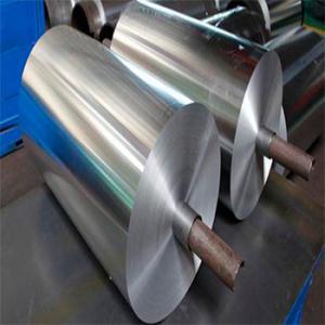 200mm 10 Micron Aluminium Paper Sheet In Roll For Food Container