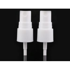 White 24/410 Ribbed Plastic Mist Sprayer Hand Pump