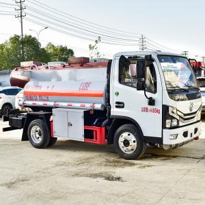 Dongfeng Stainless Steel Tanker Truck Gasoline Mobile Refueling Truck 2200L
