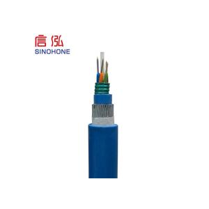 Offshore Direct Buried Submarine Single Mode Fiber Optic Cable With 4 Core ,