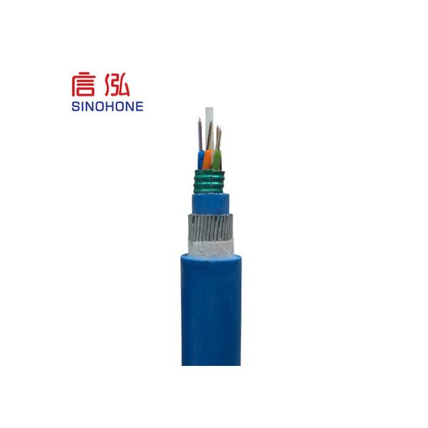 Offshore Direct Buried Submarine Single Mode Fiber Optic Cable With 4 Core ,