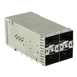 TE 2198325-6 zSFP+ Cage Assembly 2x2 Port With Integrated Connector Included