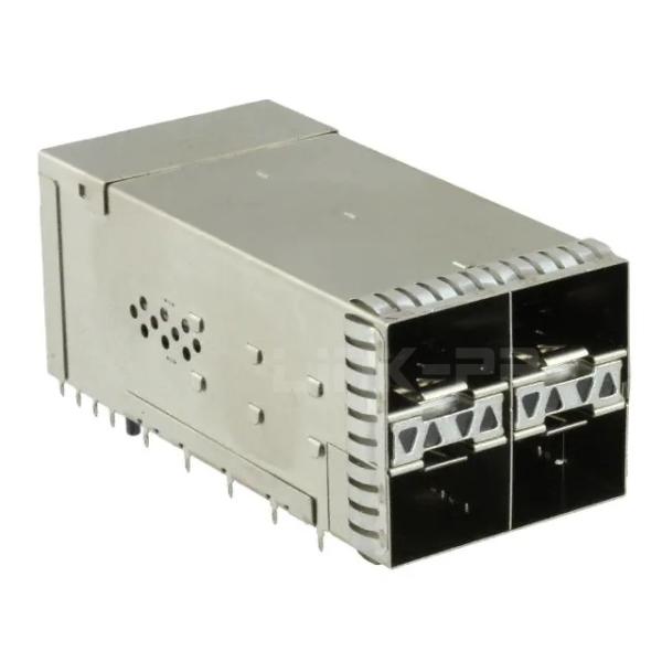 TE 2198325-6 zSFP+ Cage Assembly 2x2 Port With Integrated Connector Included