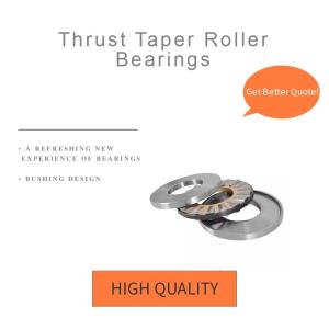 Single Row Taper Roller Thrust Bearings For Heavy Machine Tools, Low Friction