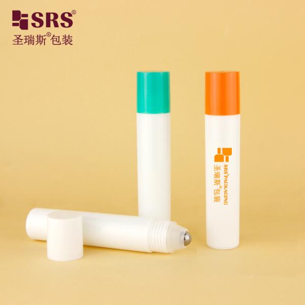 RPP-20ML Nude Inject Customization Round Shape Roller Steel Ball Massage Antiperspirant Gel Roll On Bottle Applicator