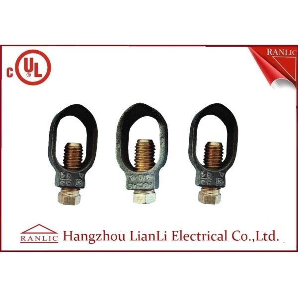 Buy 3/8" 1/2" Ground Rod Clamp Brass Electrical Wiring Accessories Customized at wholesale prices