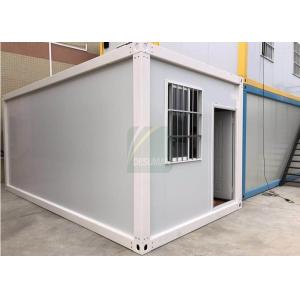 Grey Iron Grey Steel Frame Detachable Sandwich Panel Container House