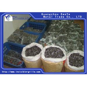 China Invisible Grilles Stainless Steel Cable Clips With Superior Strength on sale