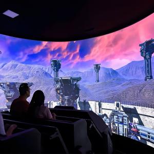 Virtual Reality Customized Naked Eye 3d Cinema Simulator