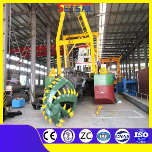 Quality 180000.000kg Package Gross Weight 20 Inch Sand Cutter Suction Dredger for River Mud for sale