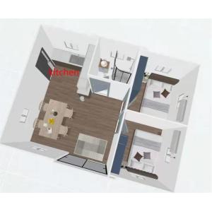 Double Wing Folding Room Prefabricated Extensible Expandable Container House