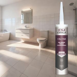 Anti-Mildew Neutral Cure Sealant for Bathroom & Kitchen