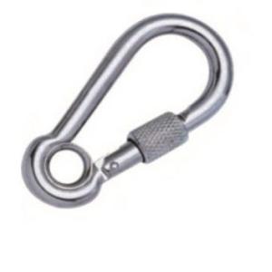 China High Polished Steel Snap Hook Carabiner Hook Heavy Duty on sale