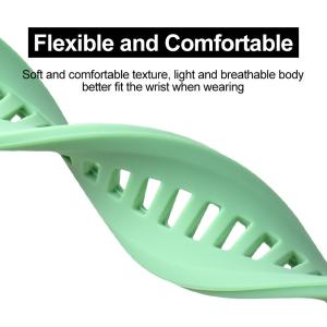 20mm Environmentally Friendly Silicone Watch Strap Quick Release Design