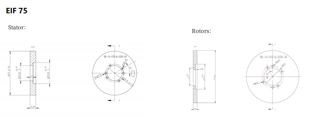 RS 485 Magnetic Rotary Encoder Communication EIF High Precision
