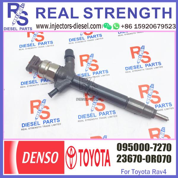 Diesel Common Rail Fuel Injector 095000-7640 095000-7630 095000-7280 095000-7270 for TOYO-TA 23670-0R170 23670-09290