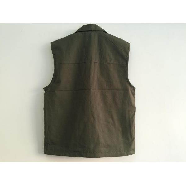 vest, mens vest in T/C 65/35 fabric, fishing vest, casual vest