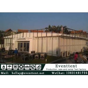 Quality Easy Installation A Frame Tent Transparent 12m With PVC Coated Polyster Fabric for sale