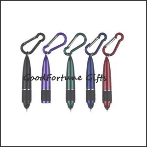 New Arrival carabiners fair exhibition printed ballpoint pen promotion gift