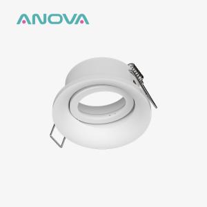 Quality Tilted Plastic Mr16 Downlight Housing GU5.3 Downlight Enclosure for sale