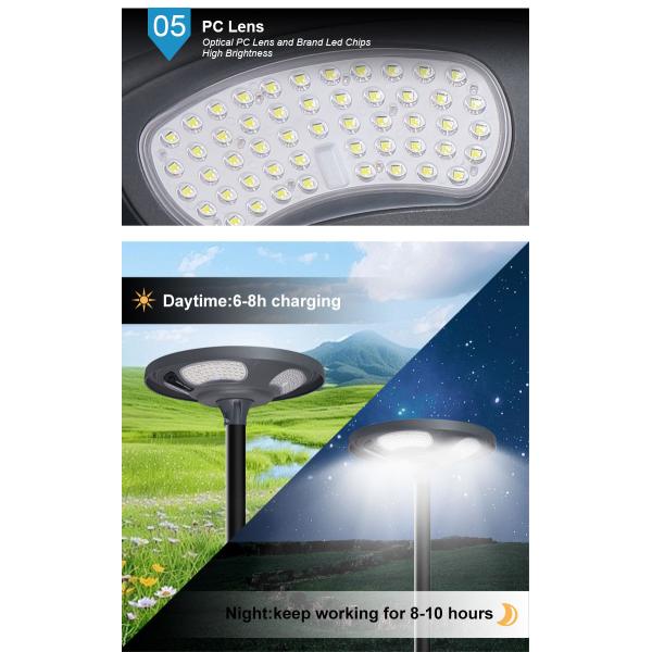 High Brightness Solar Garden Pathway Light - Premium Quality Solar Yard Lights with Brand LED Bulbs, Affordable and Durable Outdoor Lighting Solution
