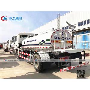 Shacman 10m3 Q235 Carbon Steel Tank Water Bowser Truck