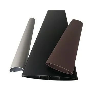 Buy T5 Grey Powder Coated Aluminum Window Profiles Louver Blind 6063 at wholesale prices