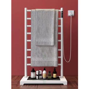 SUS304 Stainless Steel Floor Standing Ladder Bathroom Electric Heated Towel