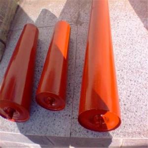 Heavy Duty Q235 Q345 Galvanized Steel Roller With Bearing House