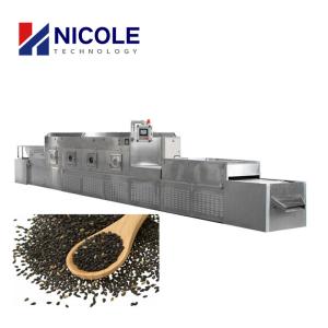 Continuous Grain Microwave Dryer Machine Industrial Stainless Steel 304