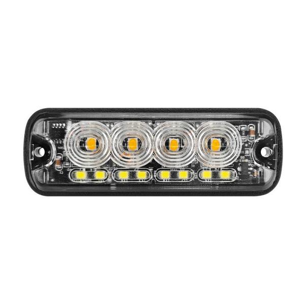 Commercial Grille Strobe Lights 6W - 10W Amber Strobe Lights For Trucks