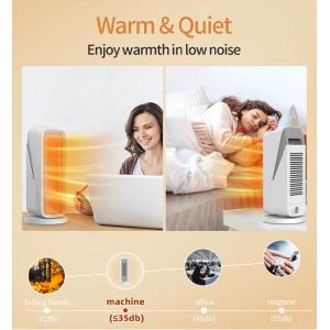 Fireproof Desktop Heater Fan 3 Seconds Fast Heating IP44 Waterproof