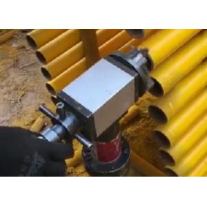 76mm Handheld Pipe Chamfering Machine Manual Feed 1500W