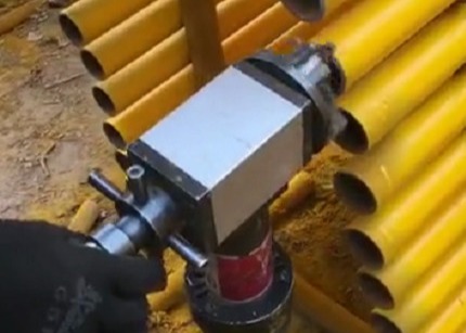 Light Weight Electric Pipe Beveling Machine Interl Mounted Tube Chamfering Tool 15mm