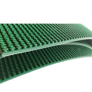 3.0mm Green Rough Surface PVC Conveyor Belt for 100mm-2000mm Width Industrial